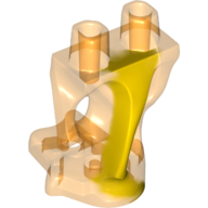 Lego duch spodní část postavy, průhledná oranžová (6125831, 6268116)